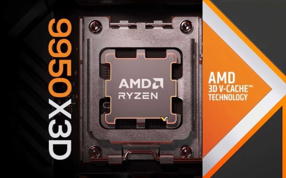Amazon.com: AMD Ryzen 9 9950X3D Desktop Processor: 16 Cores